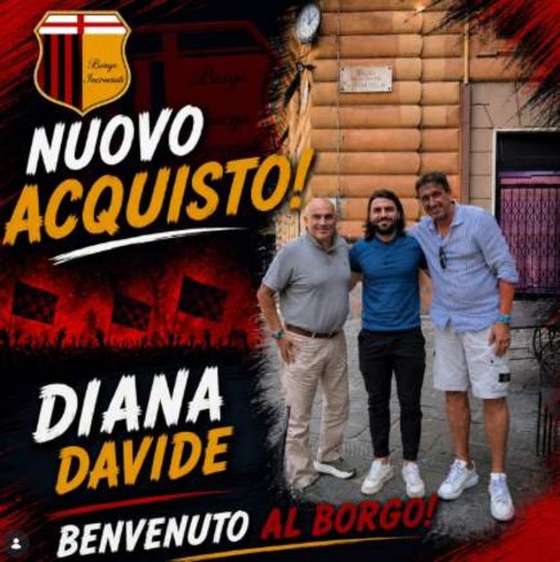 BORGO INCROCIATI Benvenuto a Davide Diana BORGO INCROCIATI Benvenuto a Davide Diana