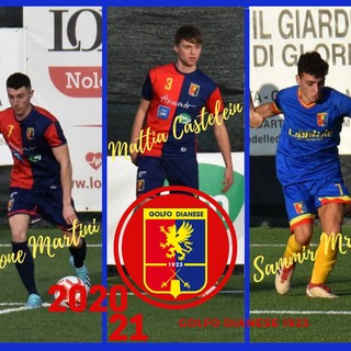 Golfo Dianese 1923 Tre conferme dei giovani per il sodalizio del presidente Spandre