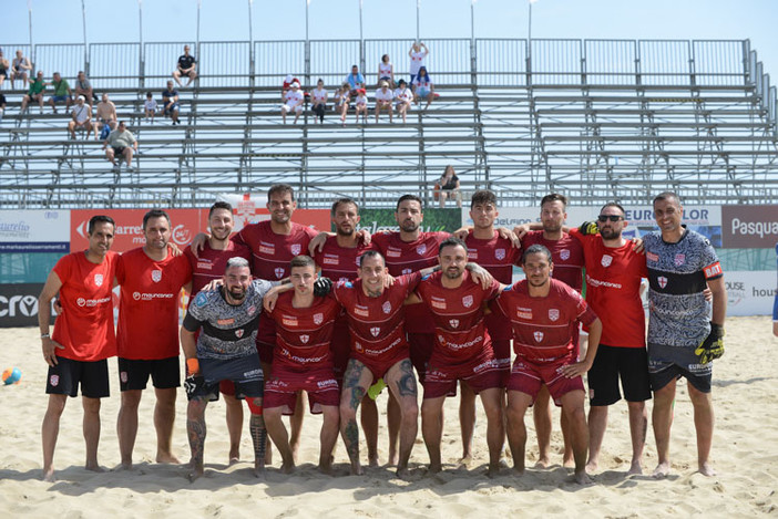 Genova in testa dopo la 1°tappa del campionato Serie A Beach Soccer Poule Promozione