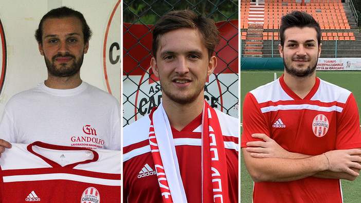 PROMOZIONE Tris di carcaresi per la Carcarese: confermati Dematteis, Canaparo e Zizzini