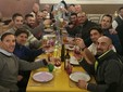 foto di gruppo al ristorante