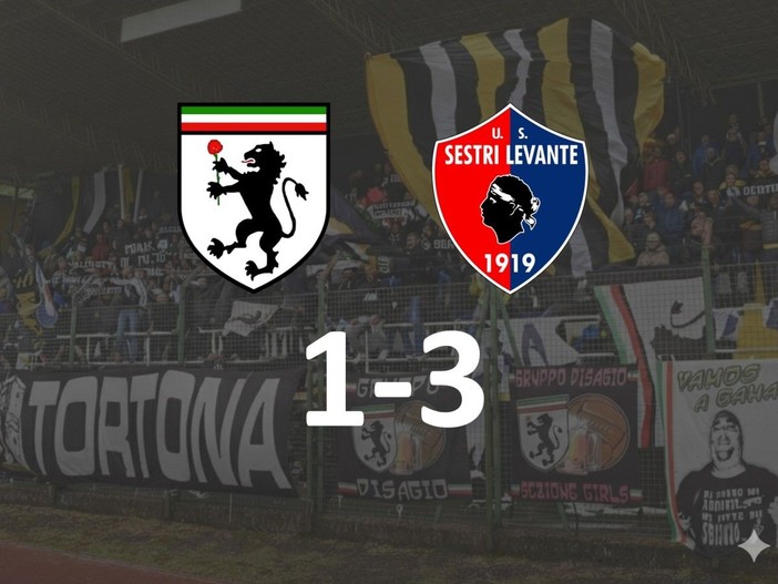 SERIE D Derthona - Sestri Levante 1-3 SERIE D Derthona - Sestri Levante 1-3
