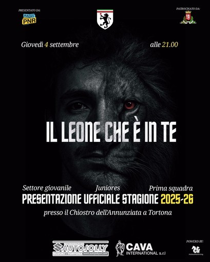 DERTHONA Giovedi 4 Settembre Presentazione Ufficiale Stagione 2025-2026