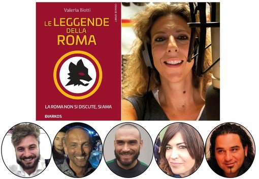 STASERA ALLE 21.30 &quot;Le leggende della Roma&quot; con l'autrice e i tifosi giallorossi del calcio ligure