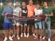 Da sinistra a destra Cavallini Tossio Garbarino Moscariello Tripodina e Bisagno Da sinistra a destra Cavallini Tossio Garbarino Moscariello Tripodina e Bisagno