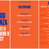 Spareggi Eccellenza: arbitri e programma delle gare di andata del 1^ turno Spareggi Eccellenza: arbitri e programma delle gare di andata del 1^ turno
