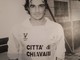 Nello Esposito in una foto storica con la maglia dell'Entella