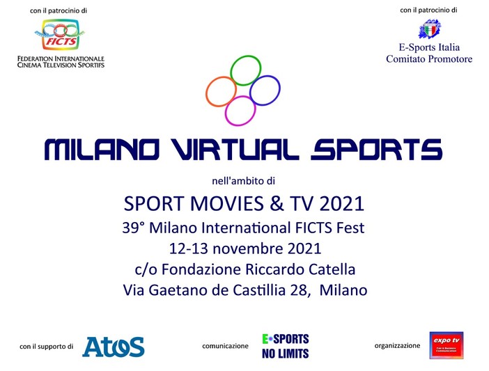 Anche gli Sport Virtuali nell’ambito del 39° Festival Mondiale Cinema e TV Sportivi