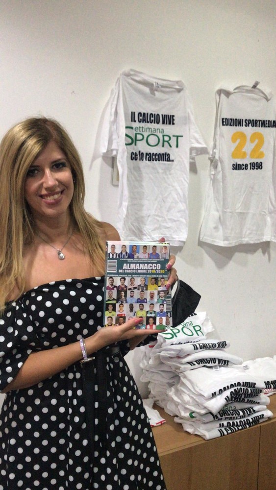 Erika Repetto del Busalla testimonial del nostro almanacco