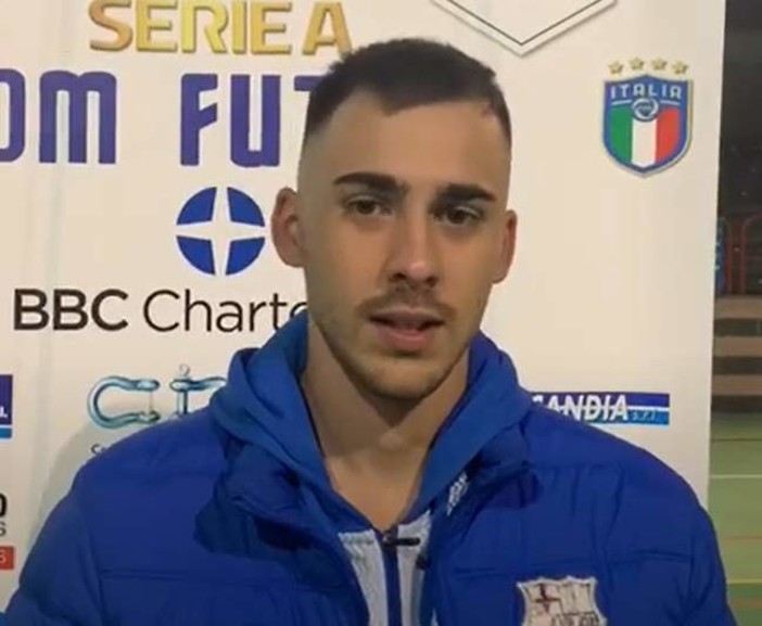 VIDEO/CDM FUTSAL-ANIENE Intervista a Simone Foti: &quot;Presto diventerò papà, dedico il gol alla mia fidanzata&quot;