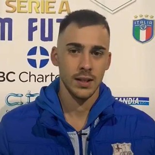 VIDEO/CDM FUTSAL-ANIENE Intervista a Simone Foti: &quot;Presto diventerò papà, dedico il gol alla mia fidanzata&quot;