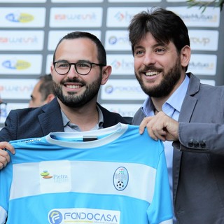 Luca Filadelli, a sinistra, qui con Roberto Vassallo