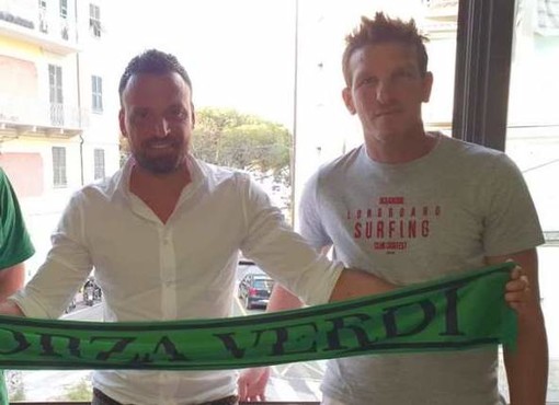 Fabio Lorieri con mister Fasano