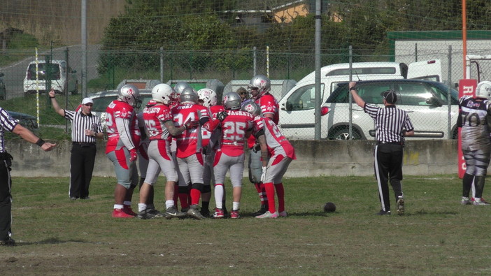 Football - Red Jackets Sarzana ospitano gli Honey Badgers emiliani Football - Red Jackets Sarzana ospitano gli Honey Badgers emiliani