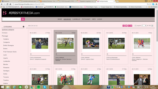 Sul sito di fotosportmedia tutte le foto dei calciatori dilettanti e del calcio giovanile