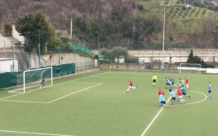 VIDEO  Progetto-Atletico-Voltri 1-2, il gol di Fiorentino