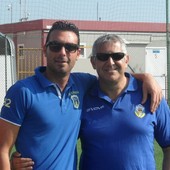 Diego Fazio con l'amico Mimmo Zappia
