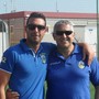 Diego Fazio con l'amico Mimmo Zappia