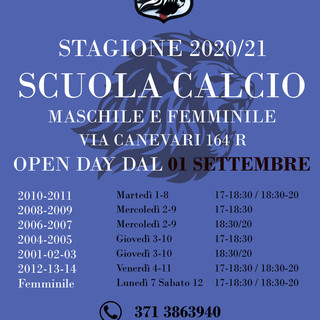 GENOVA FUTSAL CLUB Dall'1 settembre sono partiti gli Open Day