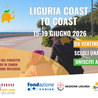 "Liguria Coast to Coast": dal 15 al 19 giugno 2026  lo sport diventa un viaggio di inclusione e solidarietà