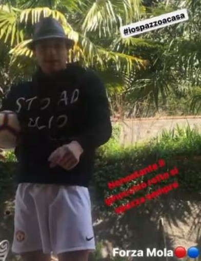 VIDEO #IOPALLEGGIOACASA CON Pietro Favorito