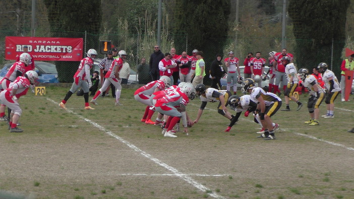 Football americano - I Red Jackets ospitano Pisa "orfani" di Buchi