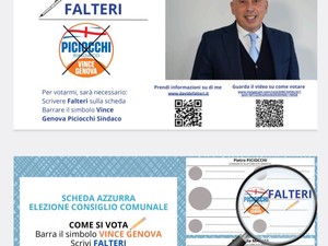 DAVIDE FALTERI &quot;Genova merita un impegno vero, concreto e trasparente&quot;