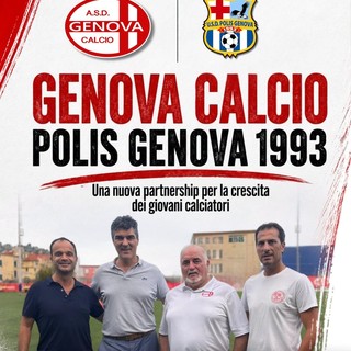 GENOVA CALCIO-POLIS GENOVA Una nuova partnership per la crescita dei giovani calciatori