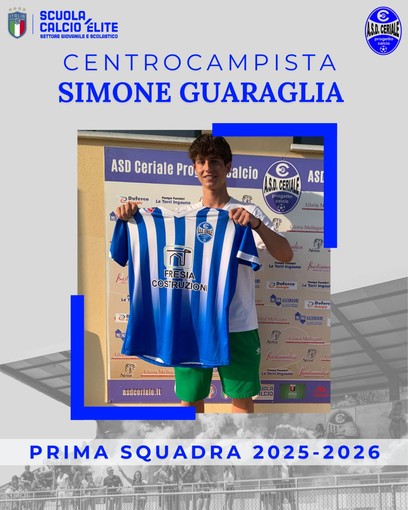 CERIALE Importante innesto: Guaraglia dal Pietra Ligure