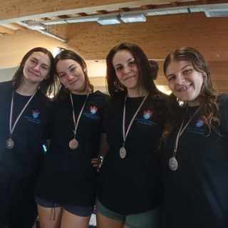 NUOTO PINNATO Settebello USS Dario Gonzatti ai Tricolori di Categoria a Lignano Sabbiadoro