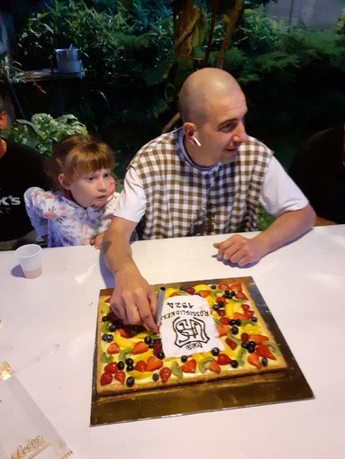 FOTOSERVIZIO/ROSSIGLIONESE Il compleanno del presidente