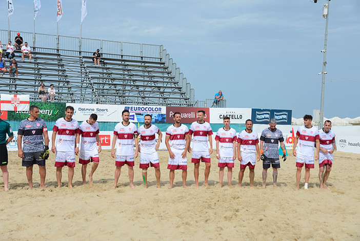 Genova Beach Soccer a Cirò Marina tappa verità