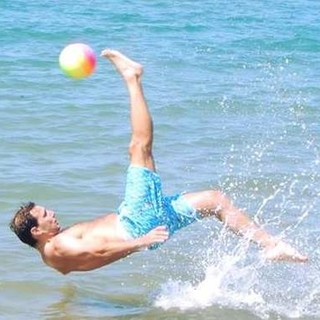 Lo stile di Gianvito Garassino si vede anche sulla spiaggia...