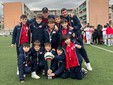 La leva 2014 della Genova Calcio con la Coppa