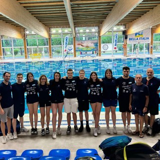 NUOTO USS Dario Gonzatti medagliata agli Assoluti di nuoto pinnato, argento la 4×200 femminile