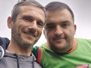 Garaventa (qui con Mario Lavagna) mister della settimana