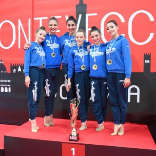 Ritmica: PGS Auxilium Genova vince la seconda prova di A2