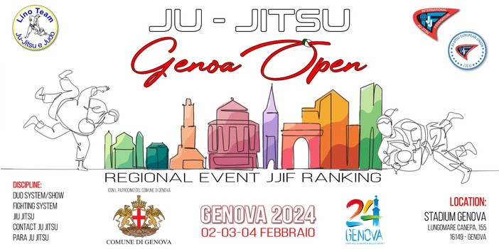 PRESENTAZIONE JU JITSU GENOA OPEN 2024