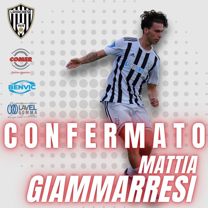 LAVAGNESE La conferma di Mattia Giammarresi LAVAGNESE La conferma di Mattia Giammarresi