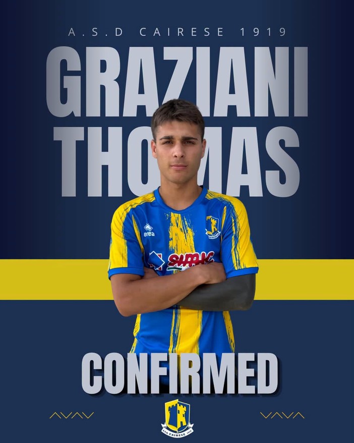 CAIRESE La conferma di Thomas Graziani
