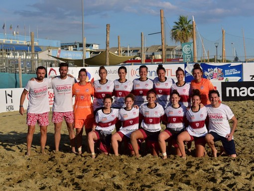 GENOVA BEACH SOCCER WOMAN Tappa d’esordio storica a Viareggio!