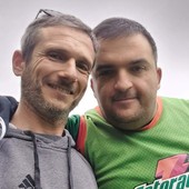 Garaventa (qui con Mario Lavagna) mister della settimana Garaventa (qui con Mario Lavagna) mister della settimana