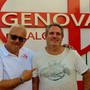 Gazzano con Rosario Aveni della Genova Calcio