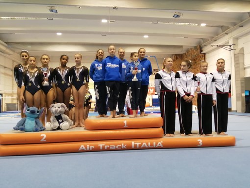 GINNASTICA Artistica: PGS Auxilium Genova promossa in serie B