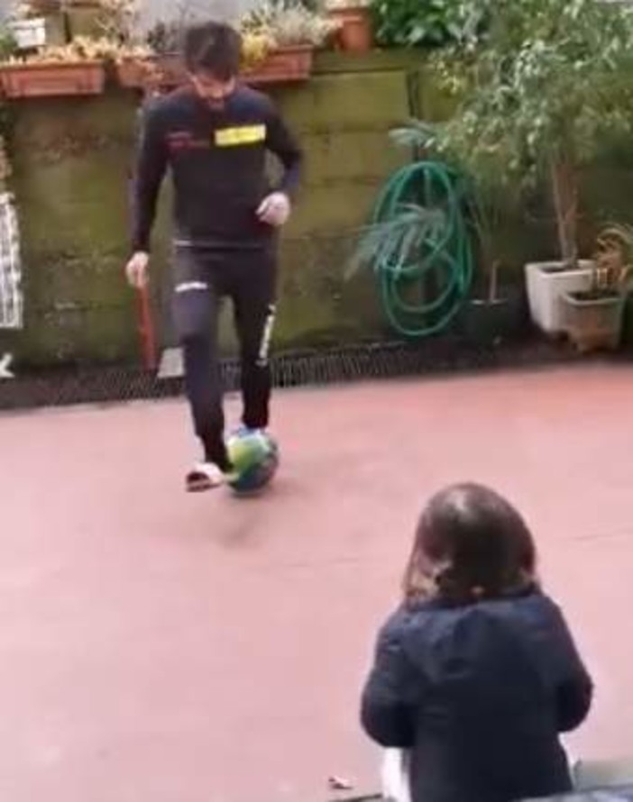 VIDEO #IOPALLEGGIOACASA CON Andrea Garofani