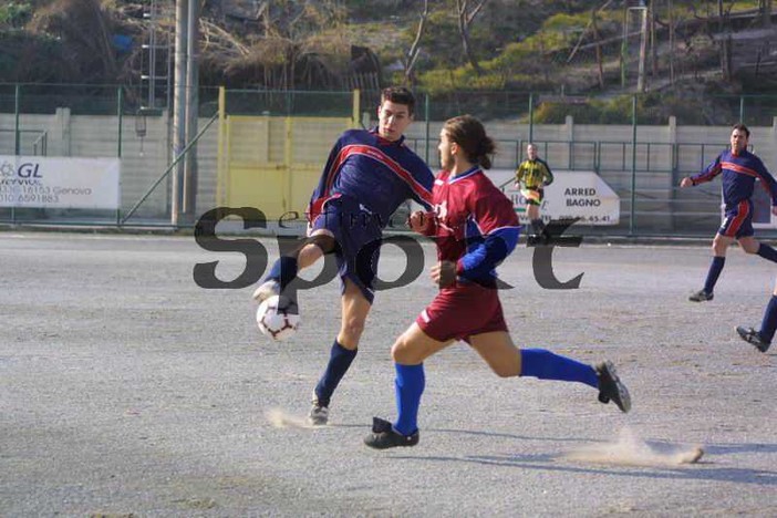 Garassino in una foto storica marchiata SETTIMANA SPORT