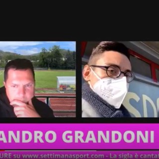 VIDEO/CAIRESE-ALBENGA Alessandro Grandoni: &quot;Resta il rammarico di aver preso il gol al 94'...&quot;