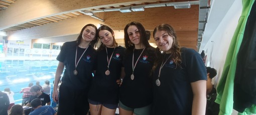 NUOTO PINNATO Settebello USS Dario Gonzatti ai Tricolori di Categoria a Lignano Sabbiadoro