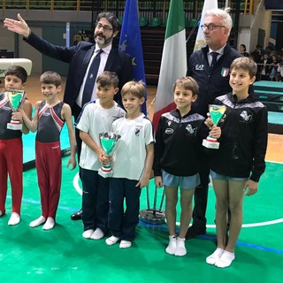GINNASTICA Allievi Gold 3: titolo italiano per i doriani Calanni Fraccono e Lume