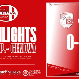 VIDEO/GOLFO PARADISO VS GENOVA CALCIO Le immagini del match